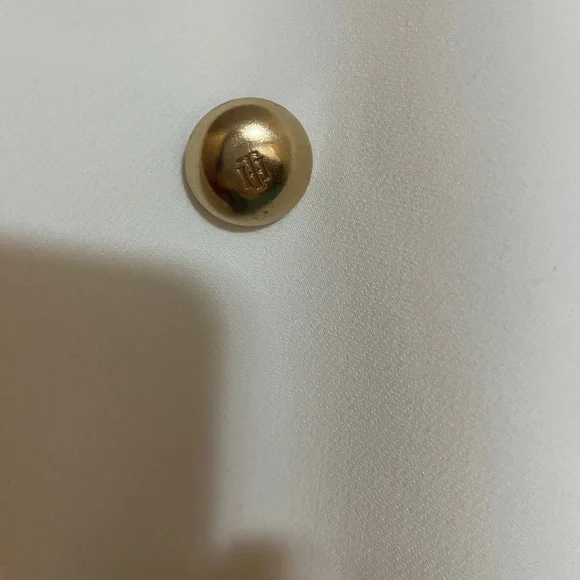 Tommy Hilfiger Cream Double-Breasted Blazer - Picture 5 of 6